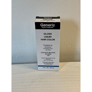 Generic Value Products 10N Lightest Neutral Blonde Perm Liquid Hair Toner Redken